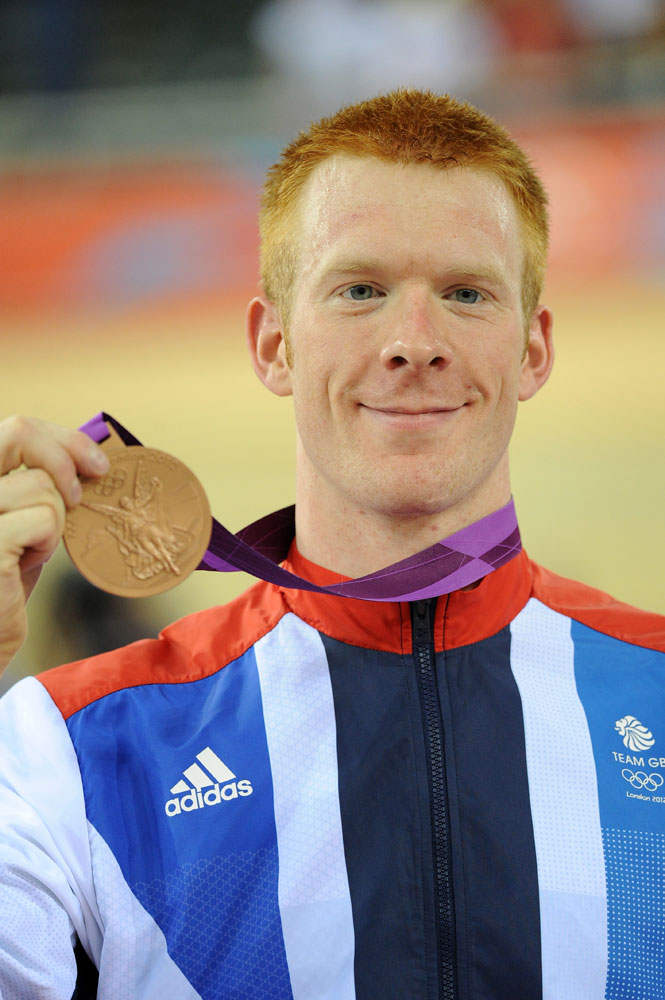 Ed Clancy and omnium bronze medal, London 2012 Olympic Games, track day four