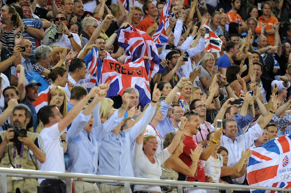 Crowd, London 2012 Olympic Games, track day three