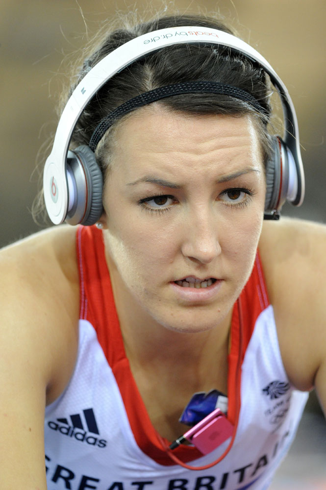 Dani King, London 2012 Olympic Games, track day three
