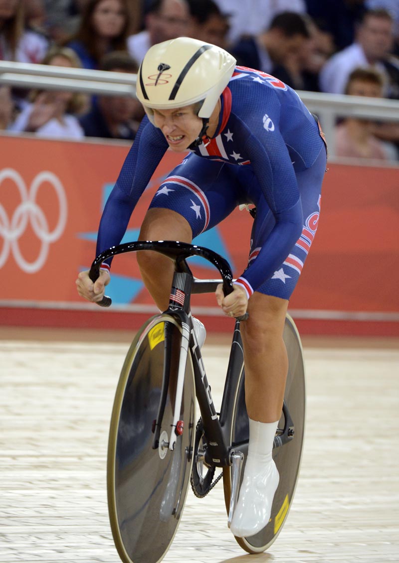 Sarah Hammer, omnium, London 2012 Olympic Games, track day 5