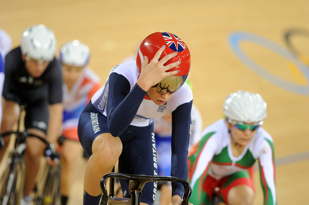 Laura Trott, omnium, London 2012 Olympic Games, track day five