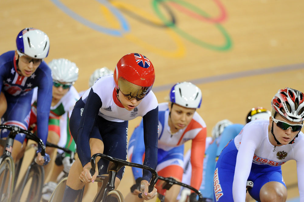 Laura Trott, omnium, London 2012 Olympic Games, track day five