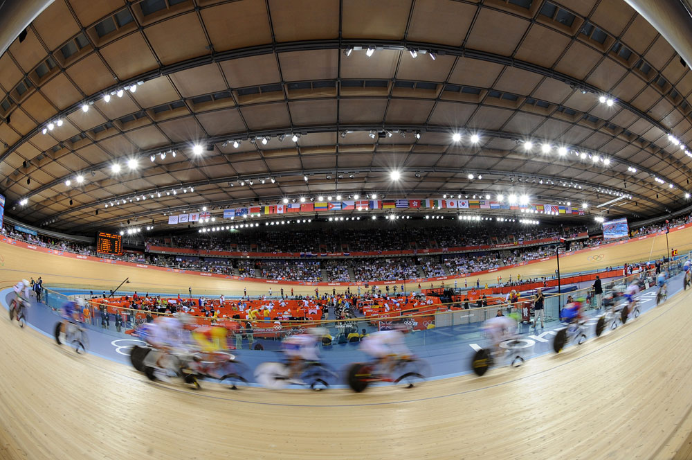 Women's points race, London 2012 Olympic Games, track day five