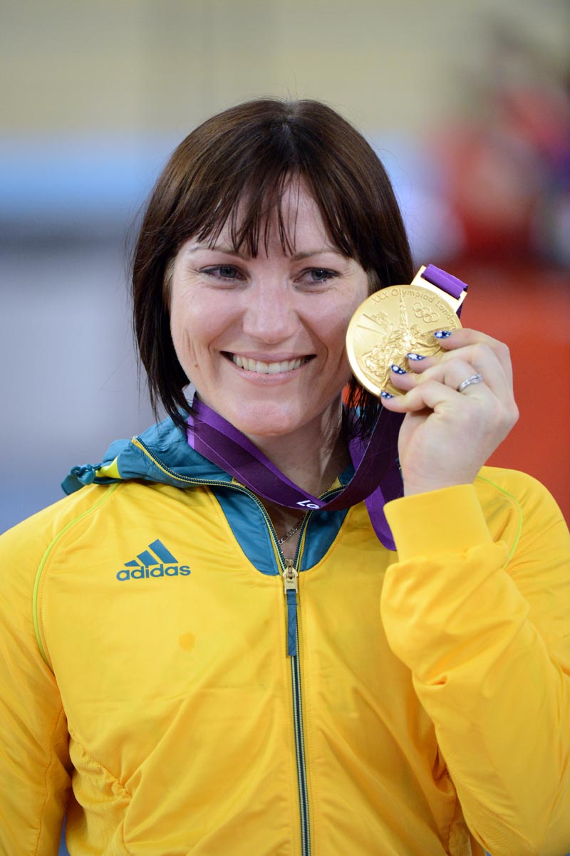 Anna Meares, sprint gold, London 2012 Olympic Games, track day six