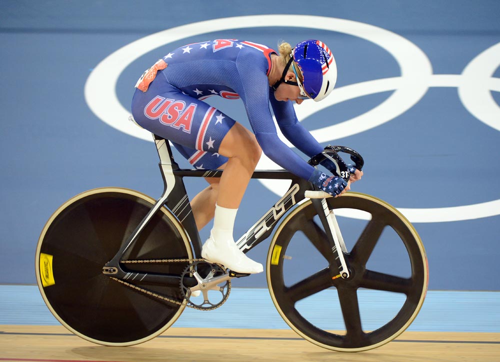Sarah Hammer, omnium, London 2012 Olympic Games, track day six