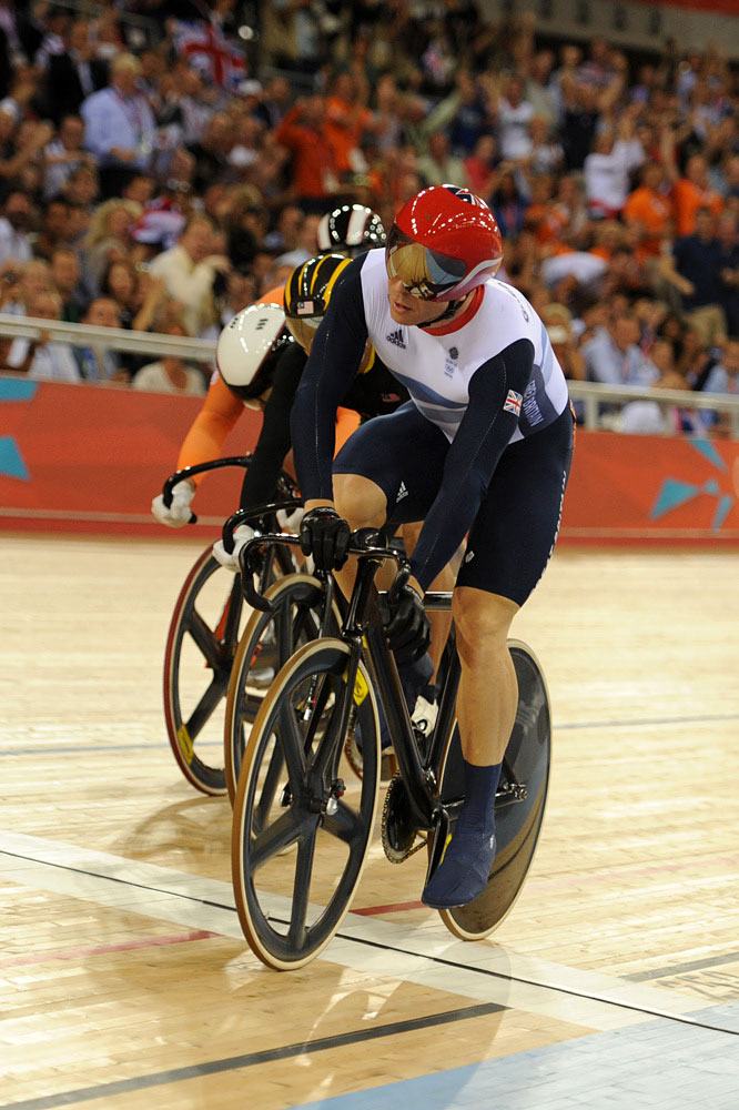 Hoy, keirin, London 2012 Olympic Games, track day six