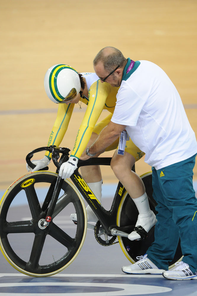 Anna Meares, sprint, London 2012 Olympic Games, track day six