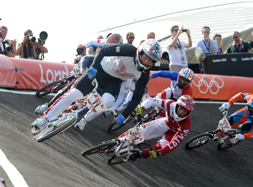 Connor Fields, London 2012 Olympic Games, BMX quarter finals