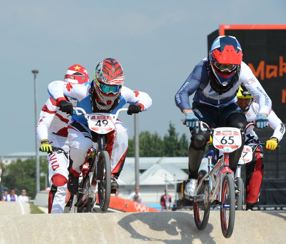 Liam Phillips, London 2012 Olympic Games, BMX quarter finals