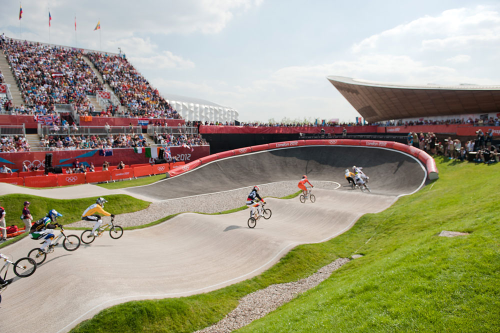 BMX men's quarter finals, London 2012 Olympic Games