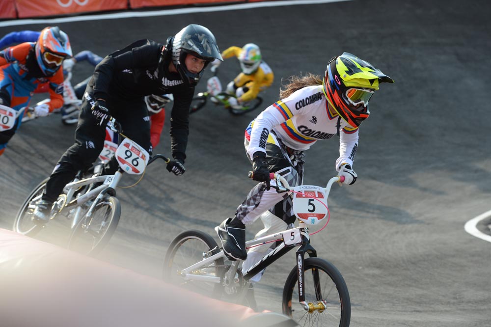 Pajon, BMX finals, London 2012 Olympic Games