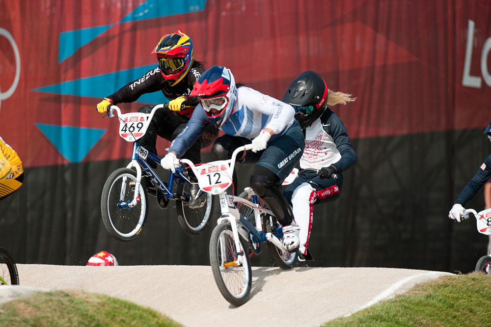 Shanaze Reade, BMX finals, London 2012 Olympic Games