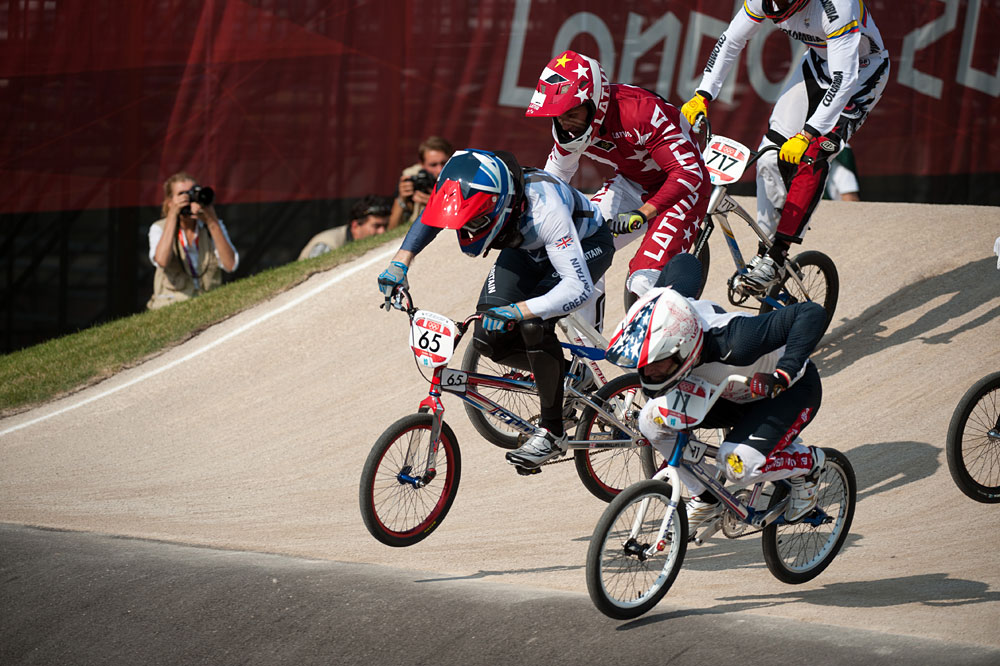 BMX finals, London 2012 Olympic Games