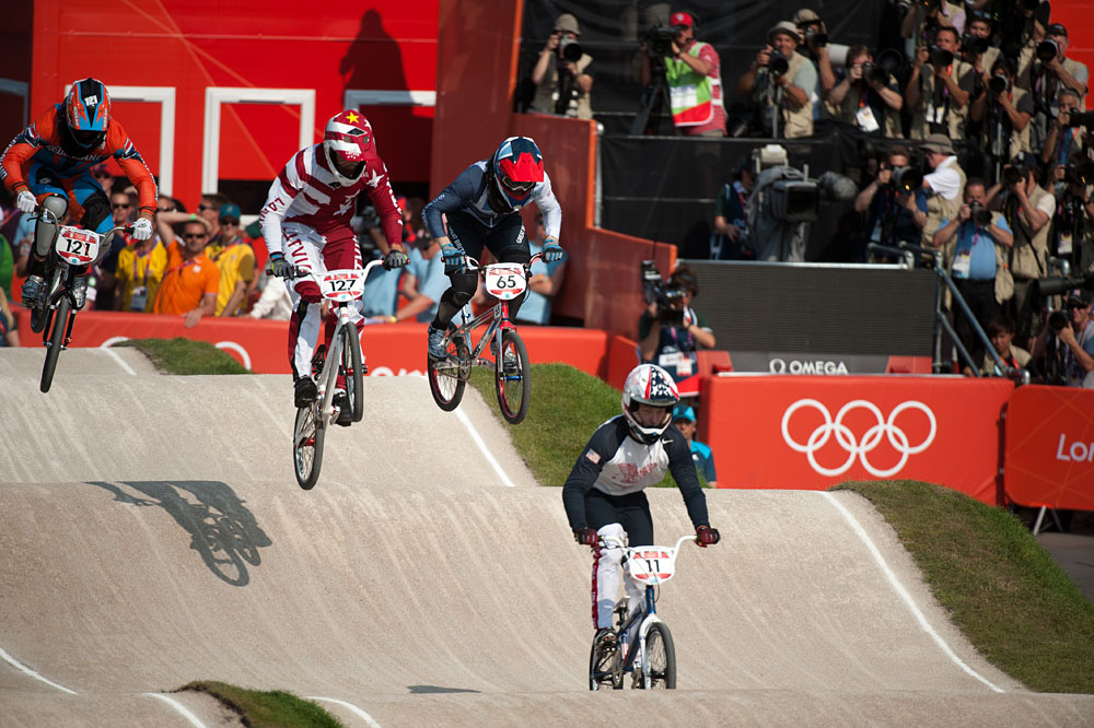 BMX finals, London 2012 Olympic Games