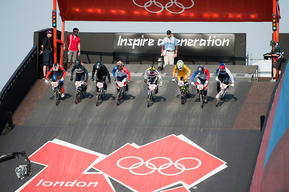 BMX finals, London 2012 Olympic Games