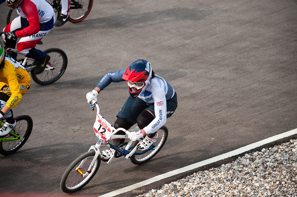 Shanaze Reade, BMX finals, London 2012 Olympic Games