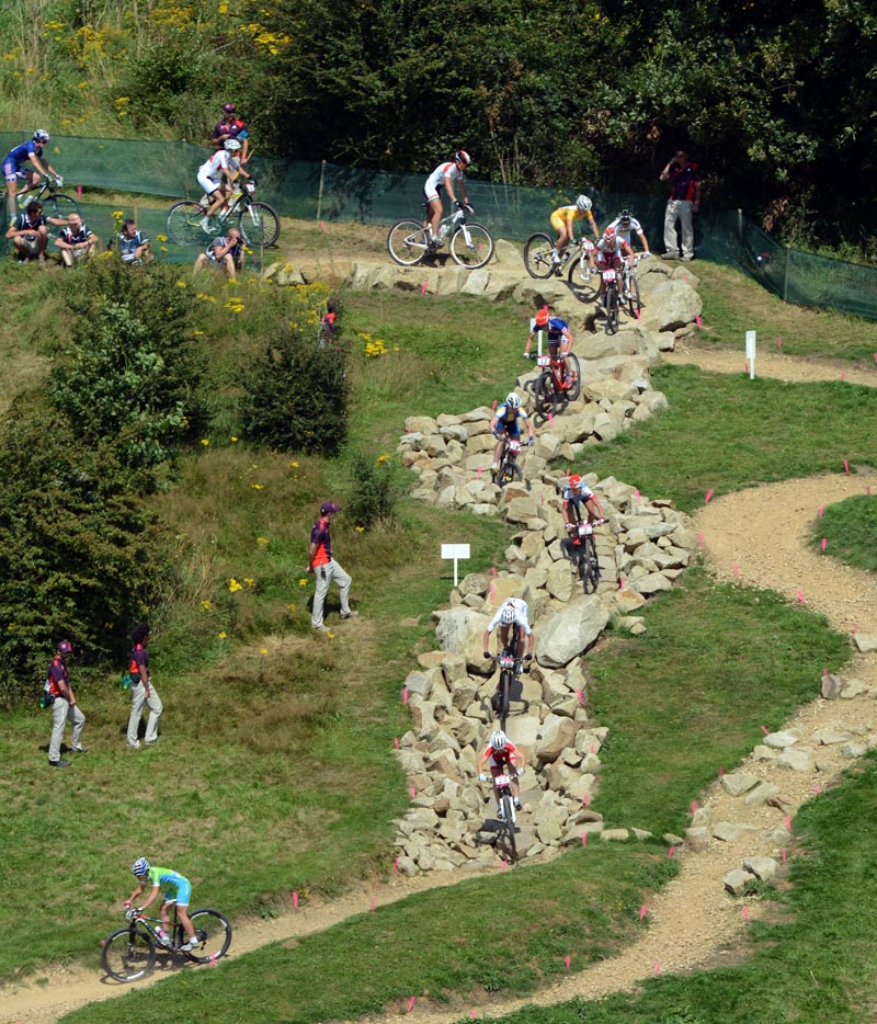 Devi's Drop, Women's mountain bike, London 2012 Olympic Games