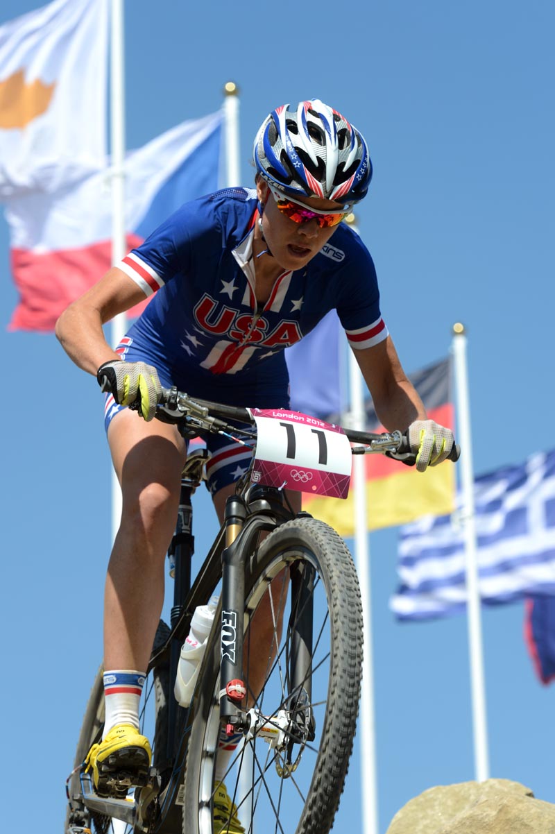 Georgia Gould, Women's mountain bike, London 2012 Olympic Games