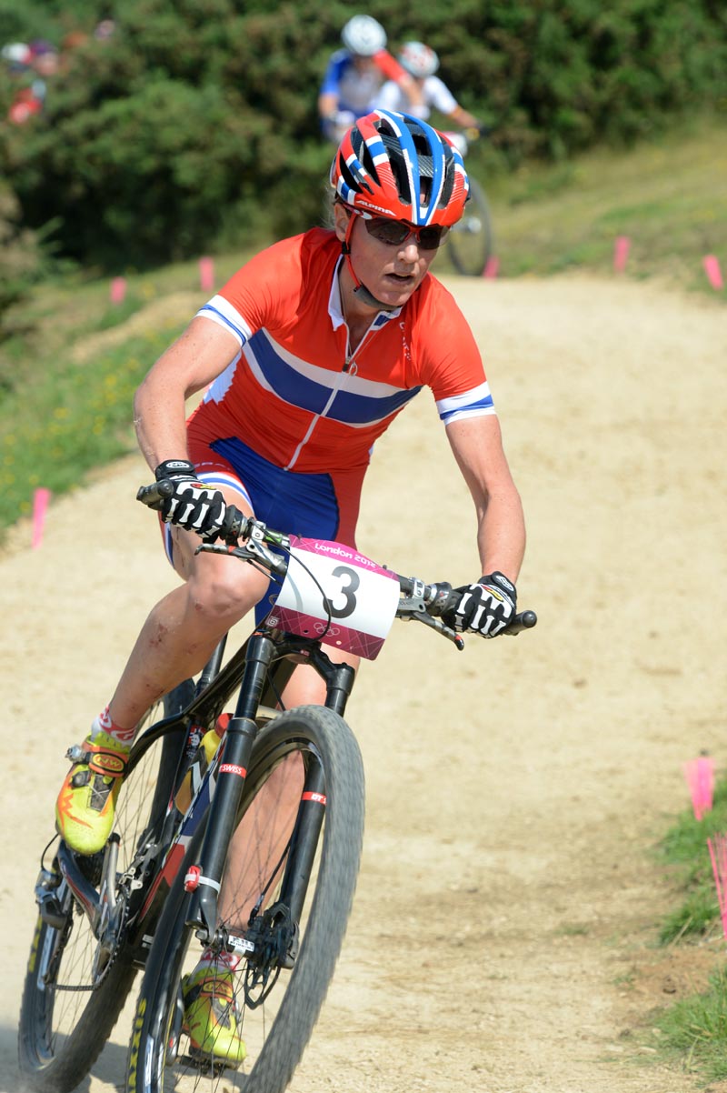 Gunn-Rita Dahle Flesjaa, Women's mountain bike, London 2012 Olympic Games