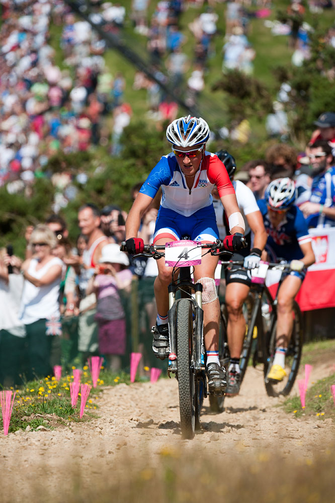 Julie Bresset, Women's mountain biking, London 2012 Olympic Games