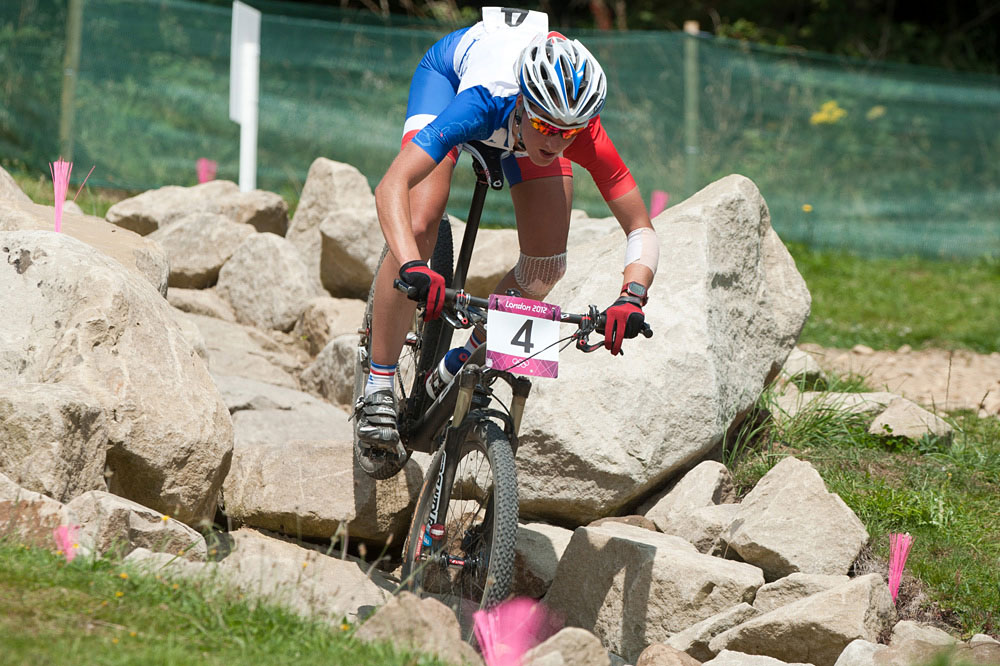 Julie Bresset, Women's mountain biking, London 2012 Olympic Games