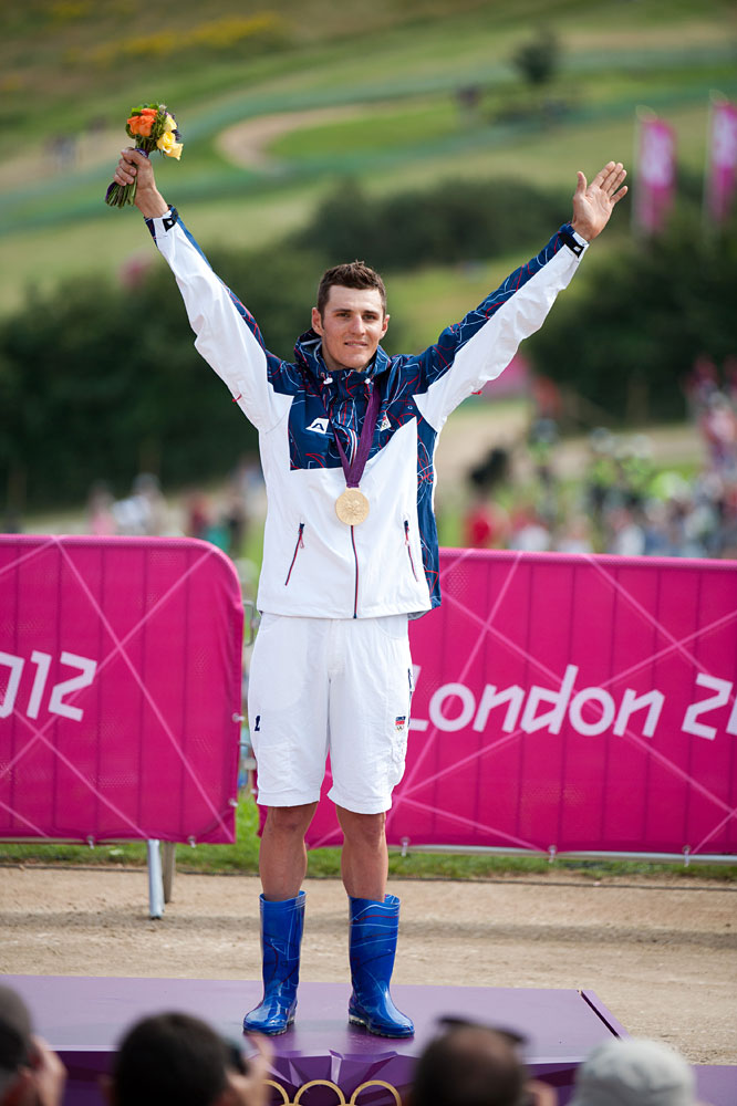Jaroslav Kulhavy, winner, Men's mountain biking, London 2012 Olympic Games