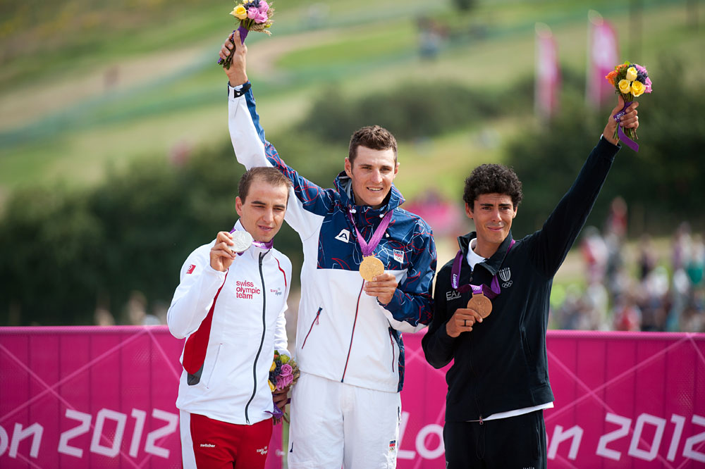 Jaroslav Kulhavy, winner, Men's mountain biking, London 2012 Olympic Games