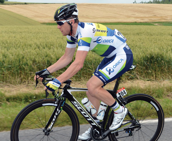 Photo: Matt Goss, Scott, Foil F01, Sprinting, Tour de France.