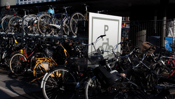 Copenhagen, Denmark, Cycling, inner city, storage Copenhagen, Denmark, Cycling, inner city, storage