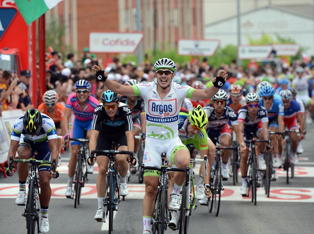 John Degenkolb wins stage two 2012 vuelta degenkolb, vuelta, 2012