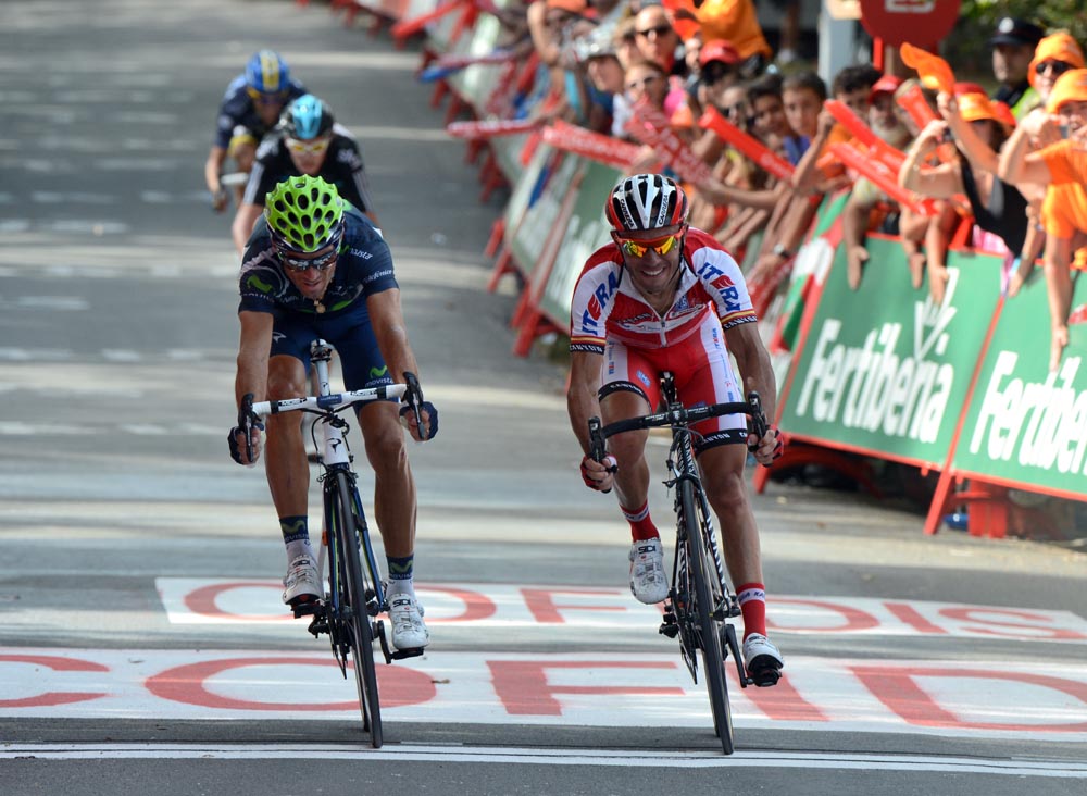 Valverde wins stage three 2012 Vuelta valverde, vuelta