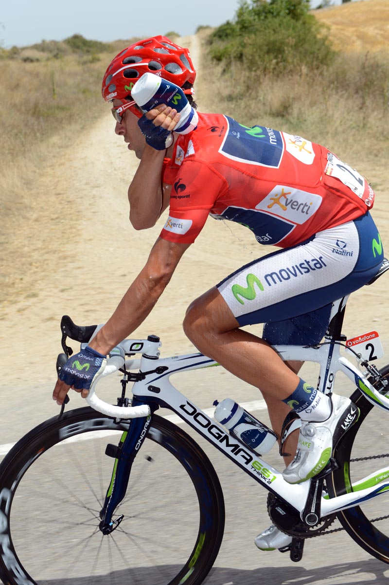 castroviejo, vuelta, leader, cycling