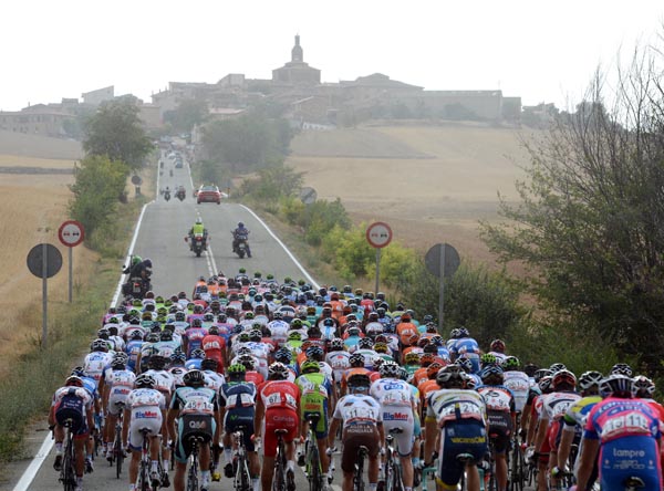 vuelta, peloton, 2012