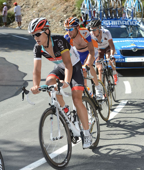 vuelta, stage four, 4, froome, contador, valverde, rodriguez, sky, saxo, katusha