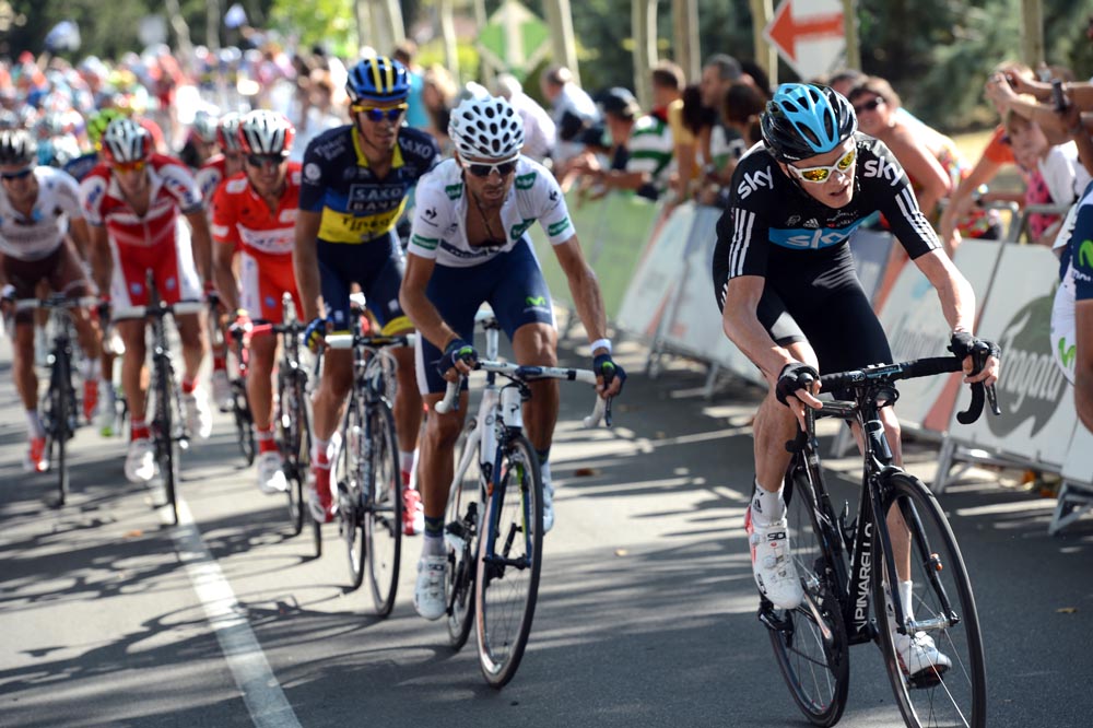 Chris Froome, 2012 Vuelta a Espana, Stage 6 