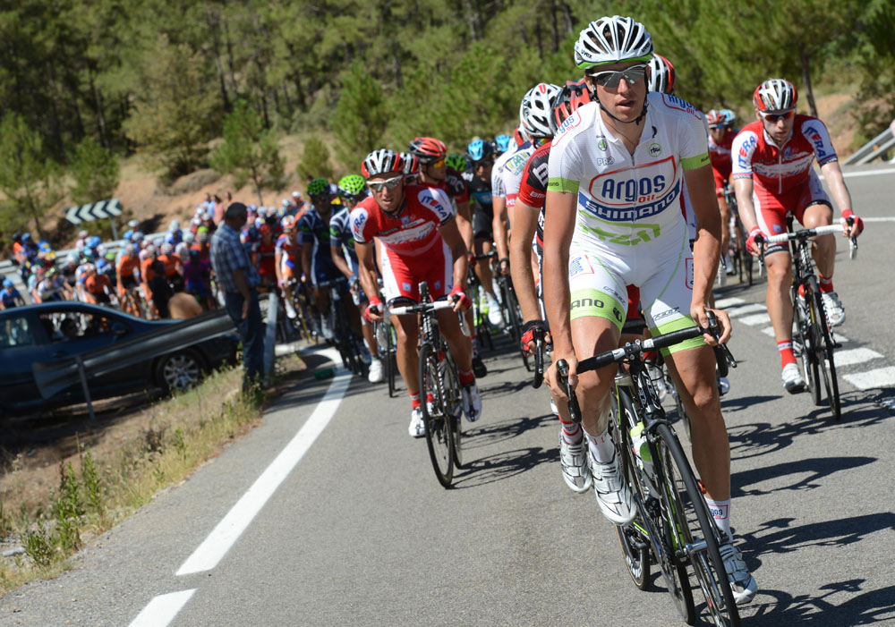 Argos lead the chase, Vuelta stage nine, 2012