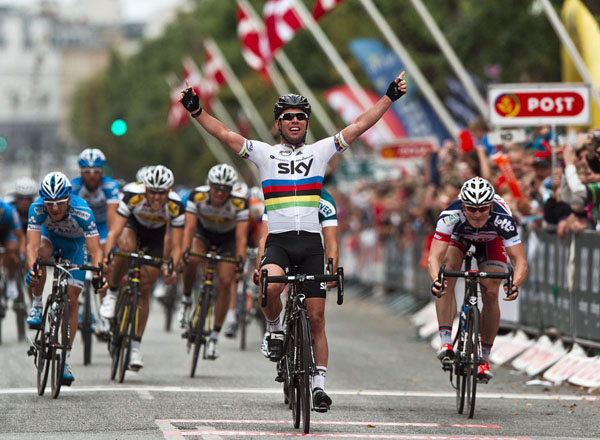 Mark Cavendish wins stage six Tour of Denmark 2012 cavendish, denmark, cycling