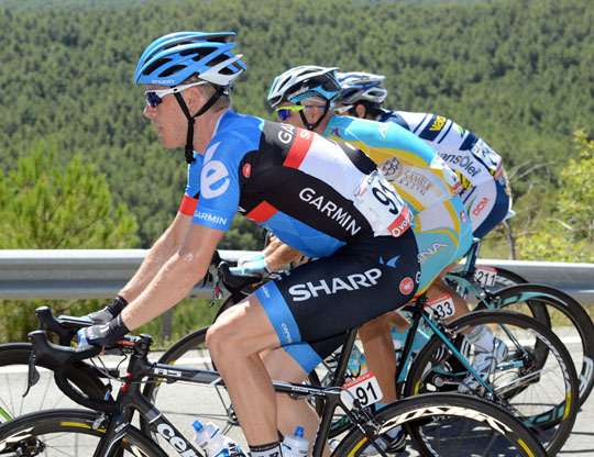 talansky, garmin, vuelta stage nine, 2012