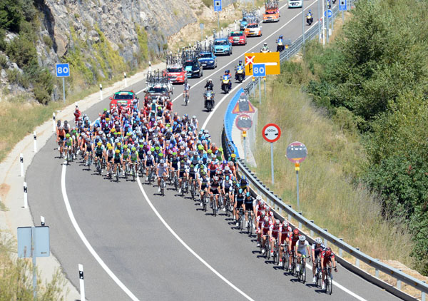 vuelta, peloton stage, nine, 2012