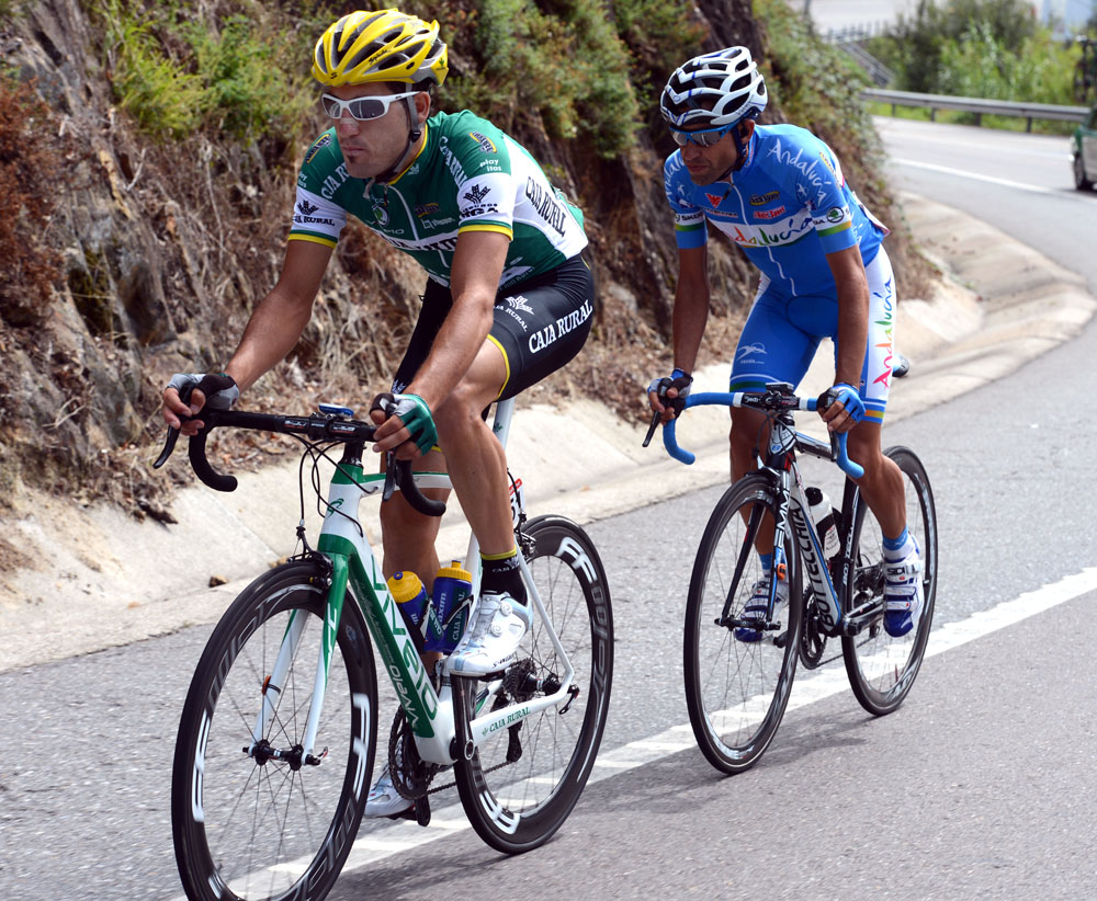 Aramendia escape. Vuelta a Espana 2012, stage 10