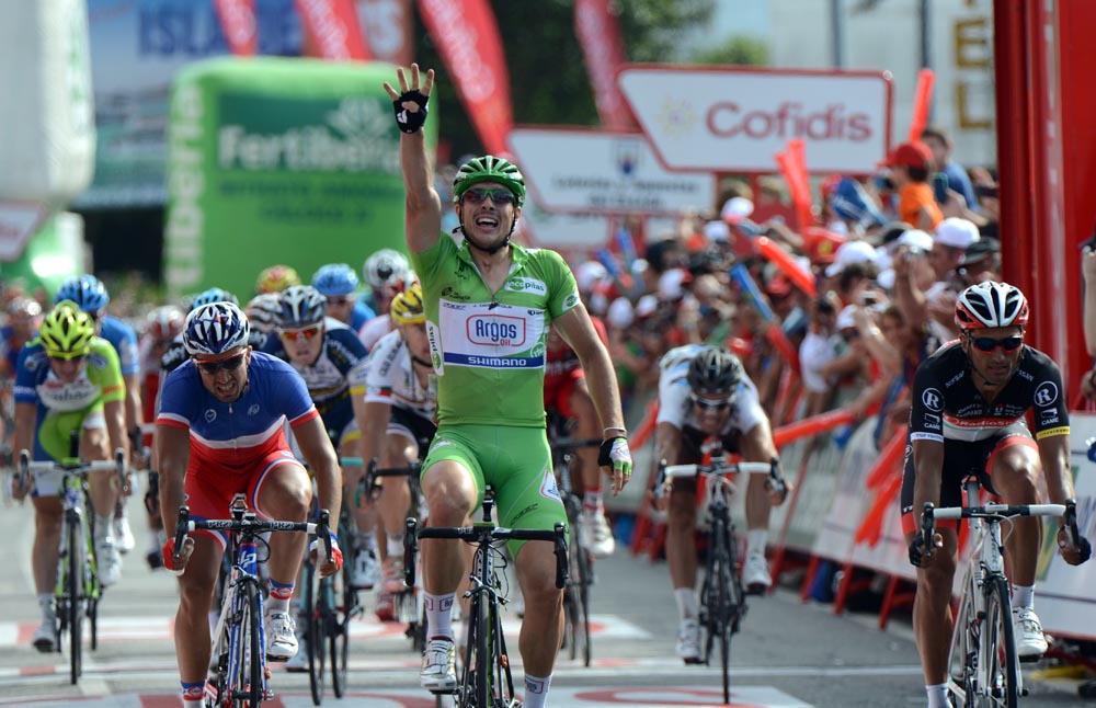 John Degenkolb wins, Vuelta a Espana 2012, stage 10