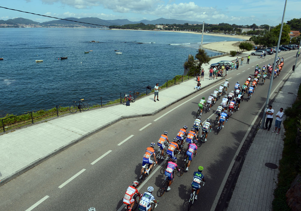 Sea views, Vuelta a Espana 2012, stage 10