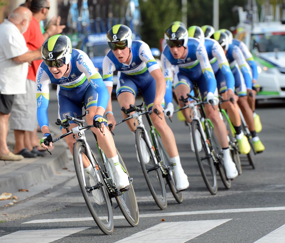 Orica-GreenEdge, Vuelta a Espana 2012, stage one team time trial