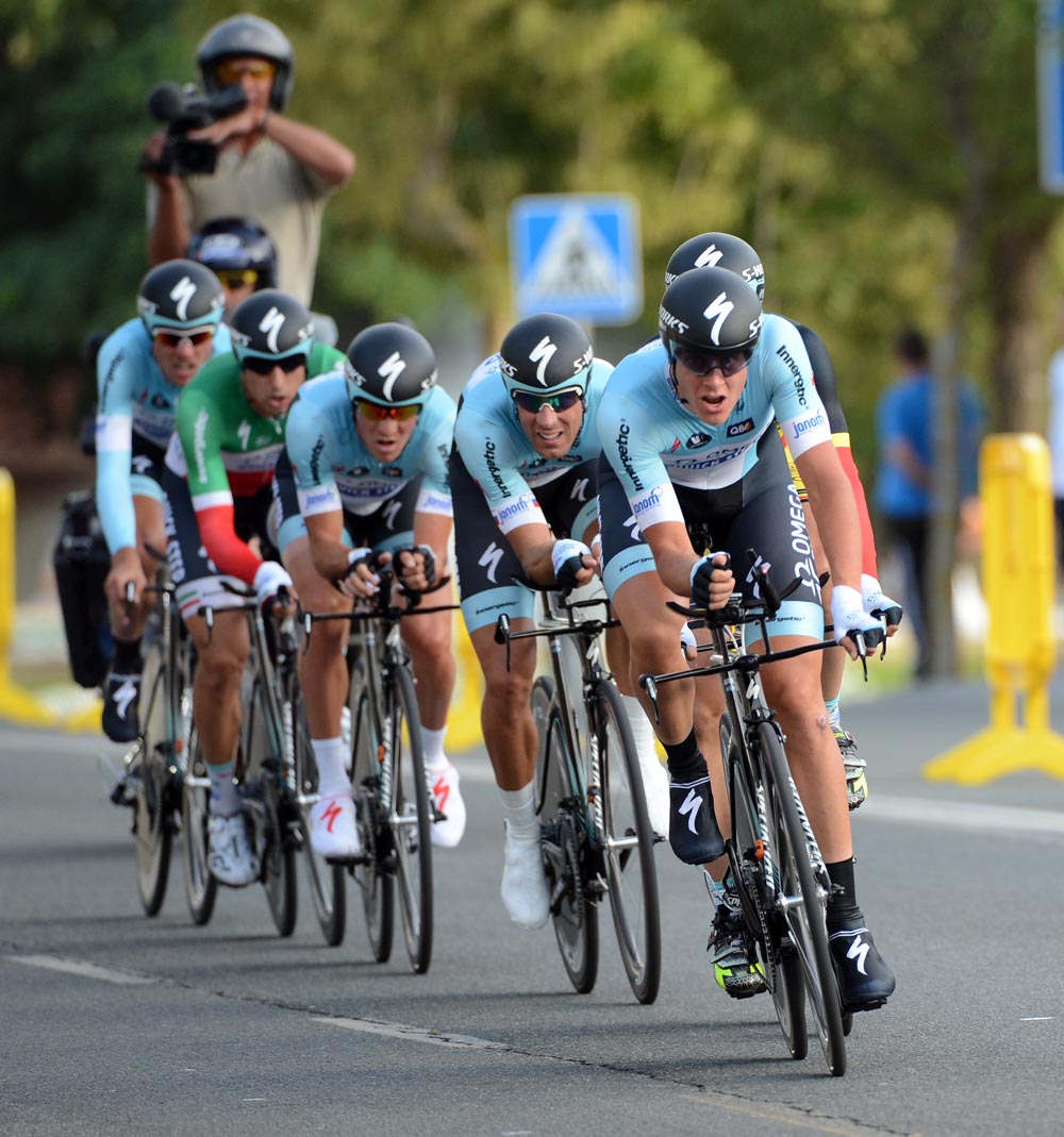 Omega Pharma-QuickStep, Vuelta a Espana 2012, stage one team time trial