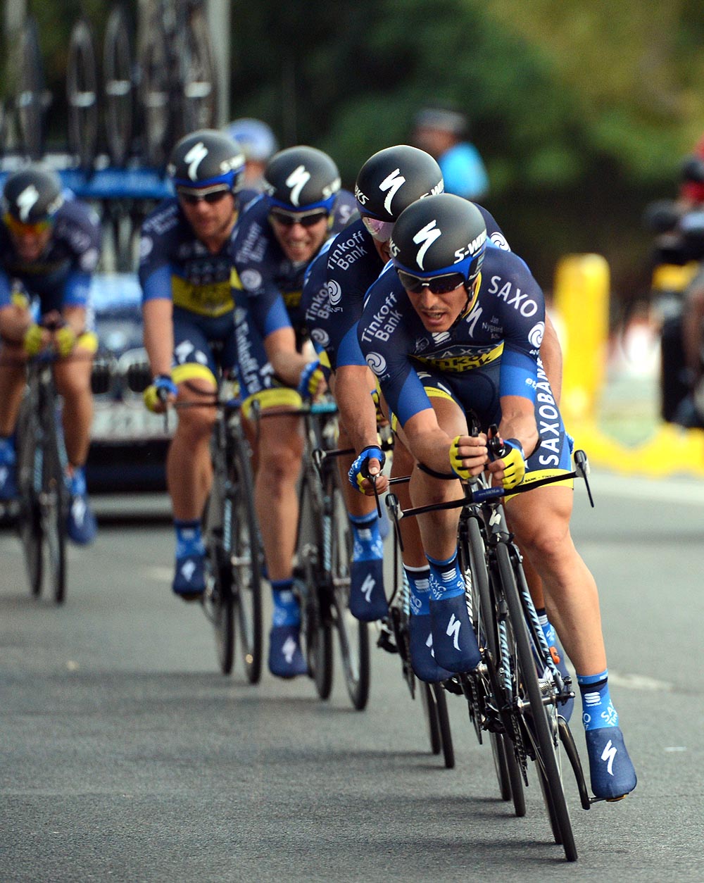 Sao Bank-Tinkoff Bank, Vuelta a Espana 2012, stage one team time trial
