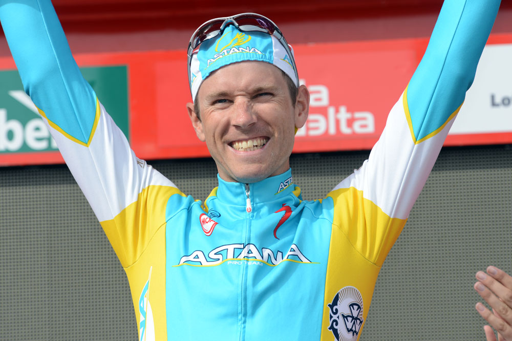 Fredrik Kessiakoff, stage winner, Vuelta a Espana 2012, stage 11 time trial
