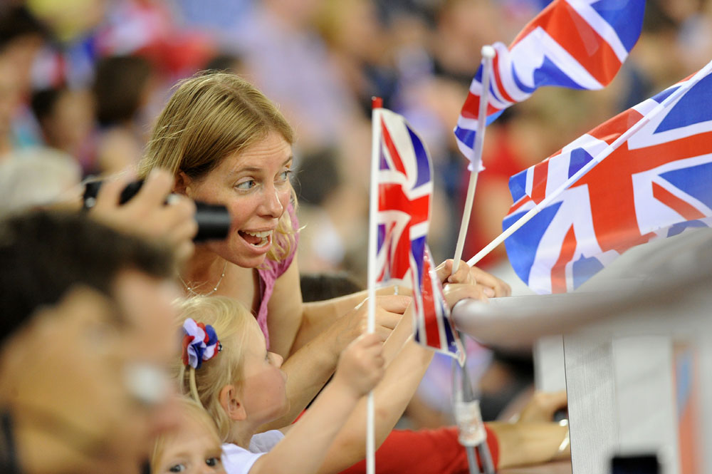 Crowd, London 2012 Paralympic Games track day one