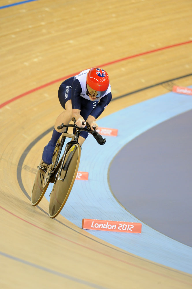 Crystal Lane, London 2012 Paralympic Games track day one