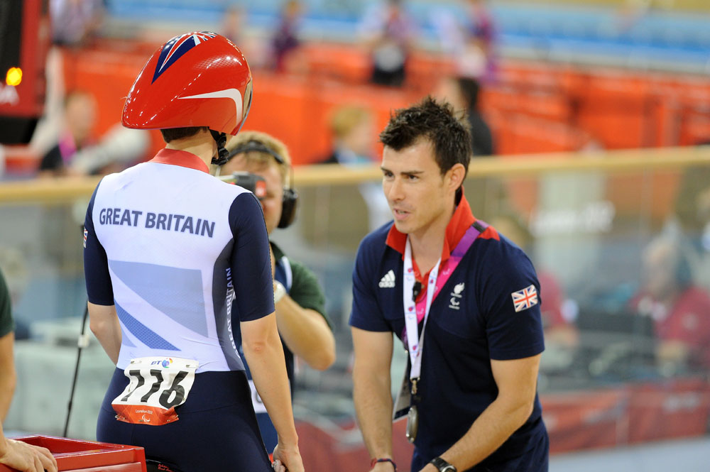 Crystal Lane, London 2012 Paralympic Games track day one