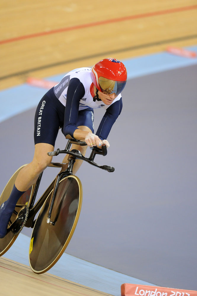 Sarah Storey, London 2012 Paralympic Games track day one